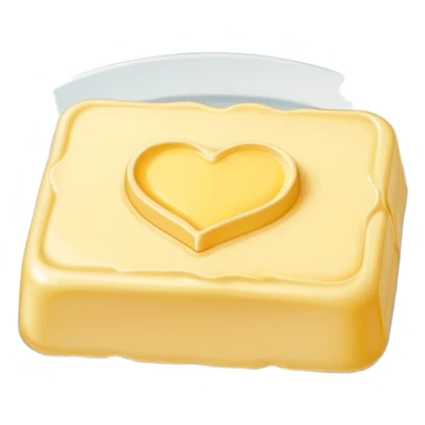 Butter on a plate sticker