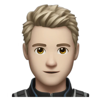 Detroit become human Conor sticker