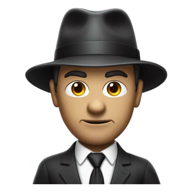 Mob boss emoji sticker