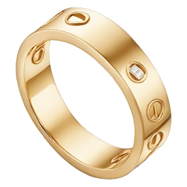 cartier love ring sticker