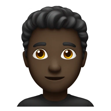 This emoji with dark colour 🫡 sticker