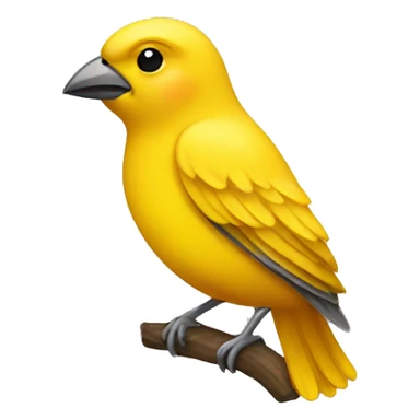 Canary bird sticker