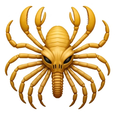 man with Facehugger sticker