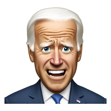 Joe Biden crying sticker