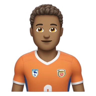 Joueur de foot pete sticker