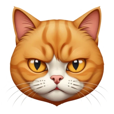 Cat name fifa is British and angry sticker