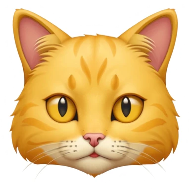 scratch cat from scratch.mit.edu, scratch cat is yellow
he is very sad shedding 1 tear from his left eye sticker