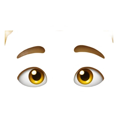  face one eye bigger than other  sticker