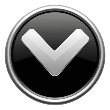 Verification badge black and white sticker