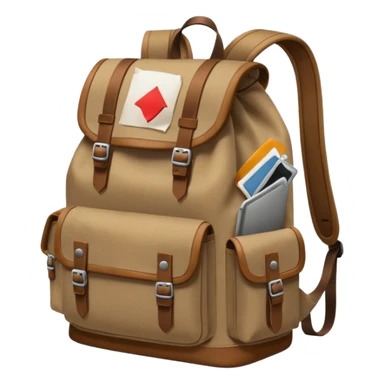 Backpack torn sticker
