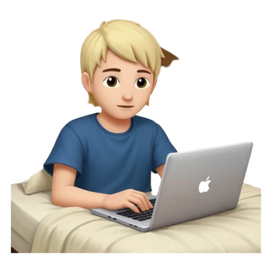 Playing old school RuneScape in bed sticker