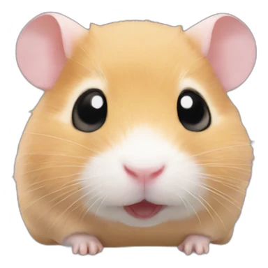Hamster from meme sticker