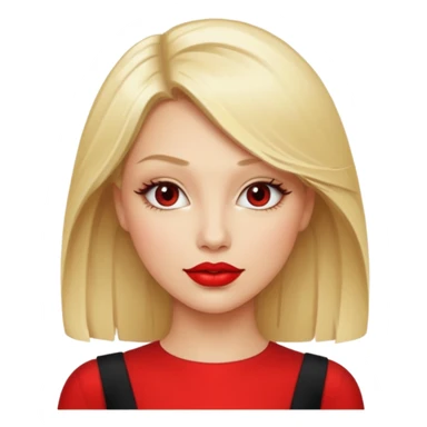 Sexy Woman blond sticker