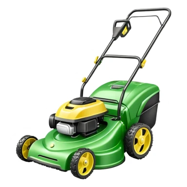 lawn mower sticker