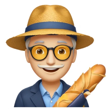 Un humain homme avec un chapeau  et des sunglasse et une baguette magique sticker