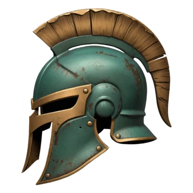 spartan head sticker