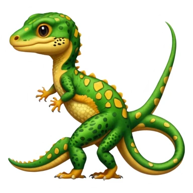 Leperd gecko dino sticker