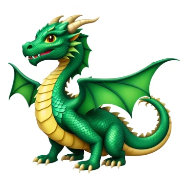 Medieval dragon  sticker