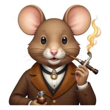 Maus die raucht sticker