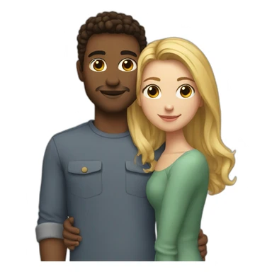 Me with my girlfriend sticker