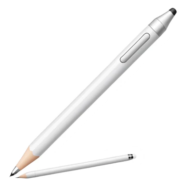 Apple Pencil white sticker