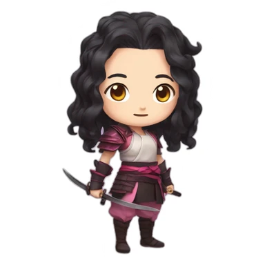 Nezuko demon slayer sticker