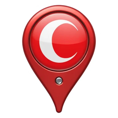 location pin italy sticker