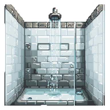 shower sticker