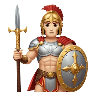 Achilles was the Greeks' finest warrior during the Trojan War. His mother, the nymph Thetis, dipped him in the River Styx to make him invulnerable in battle—except for his heel, where she gripped the baby. During the Trojan War, Achilles achieved fame by slaying Hector outside the city gates.  sticker