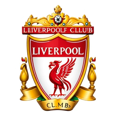 Generate a emoji like liverpool football club logo to copy as a text sticker