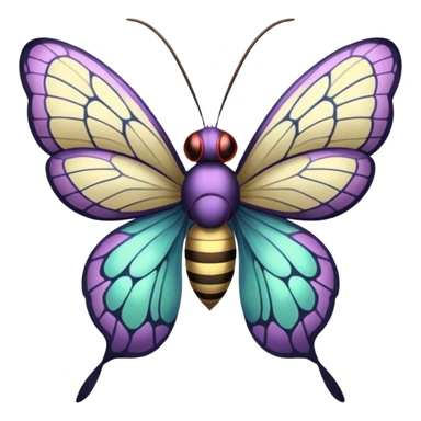 Beedrill-Butterfree-Beautifly-Venomoth-fusion sticker