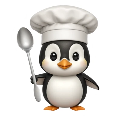 pinguin cuisinier sticker