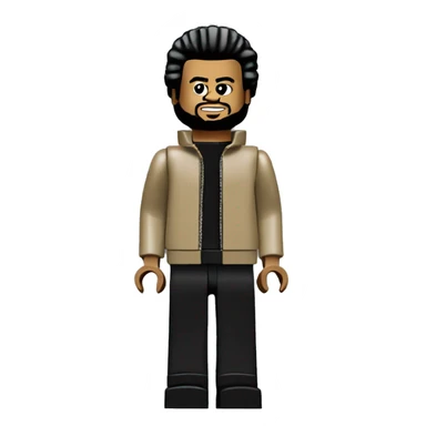 THE WEEKND lego full body sticker