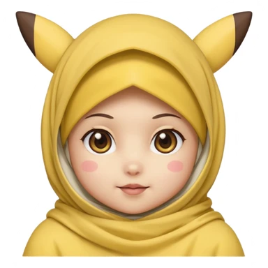 Pikachu Muslim  sticker