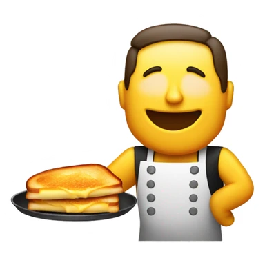 Grilled cheese maker steaming  sticker