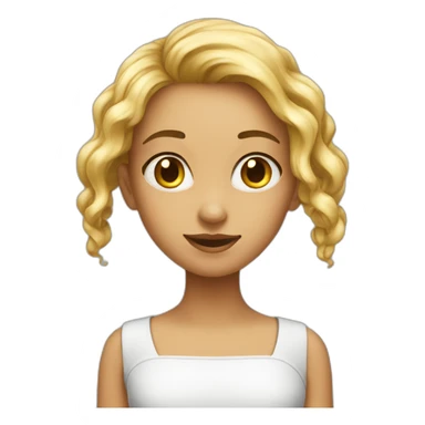 Girl-with-good-idea sticker