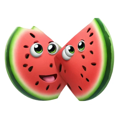 Two watermelons  sticker