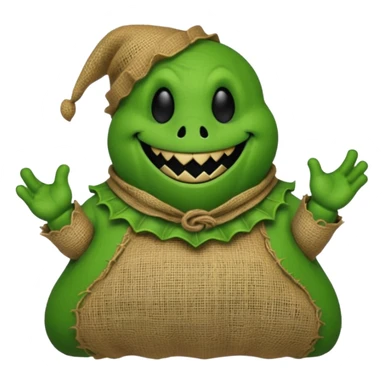 Oogie boogie sticker