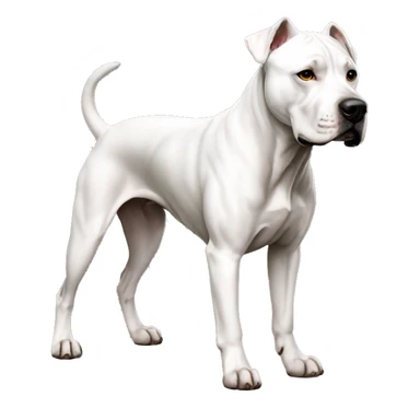 Dogo Argentino Dog Breed Full Body sticker