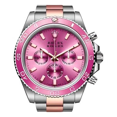 Pink Rolex and g wagon sticker