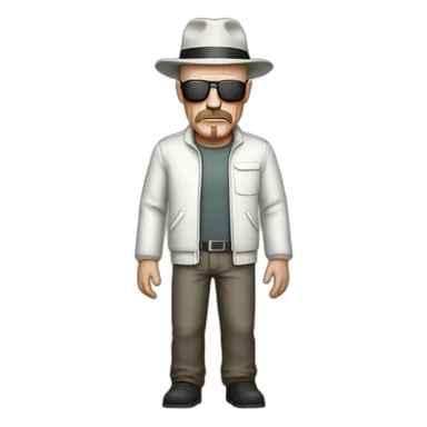 Heisenberg-in-white-pants sticker