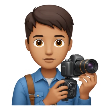 photographer looking away sticker