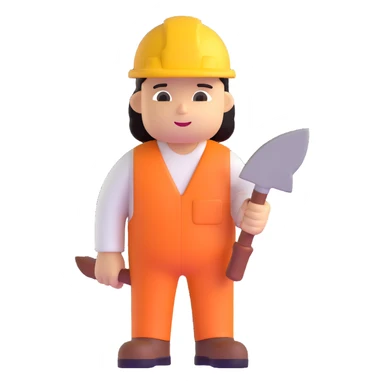 carpintero trabajando en un taller sticker