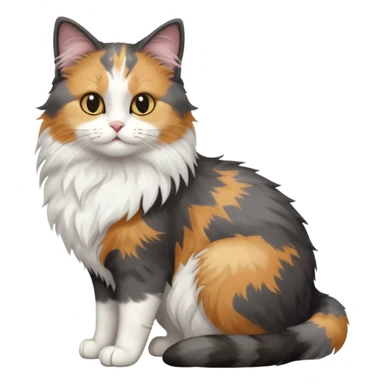 full body half dark grey and half white cat sticker