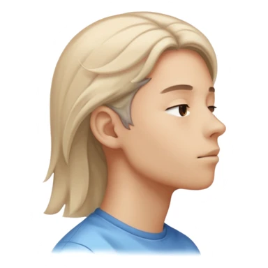 blowing air from this mouth in side angle, the air should be visible  sticker