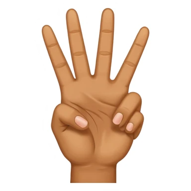 A hand make c sticker