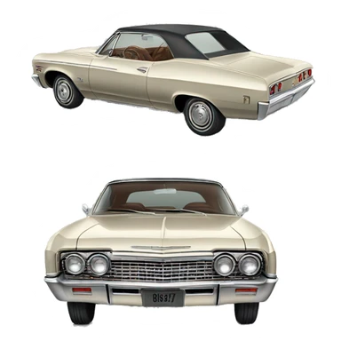 Chevy Impala 1967 sticker