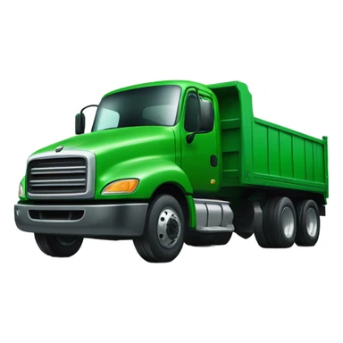 Green truck  sticker