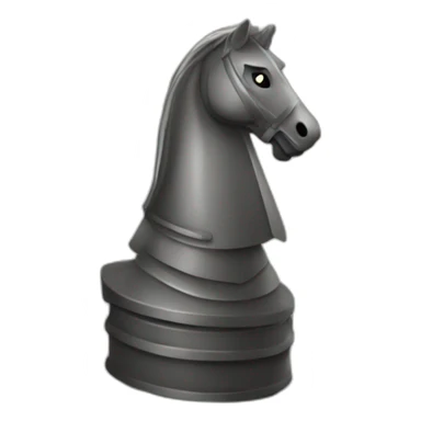 chess knight sticker