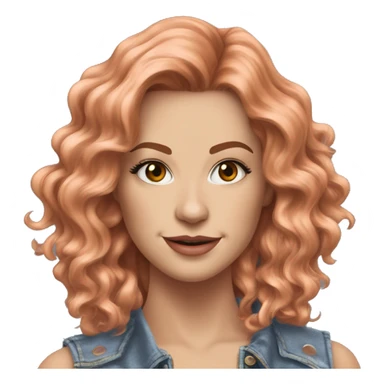 Kayleigh Rose Amstutz, known professionally as Chappell Roan, is an American singer and songwriter from Missouri. Working with collaborator Dan Nigro, the majority of her music is inspired by 1980s synth-pop copper hair long sticker